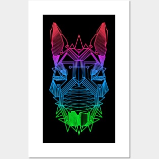 Digital Bull Terrier Posters and Art